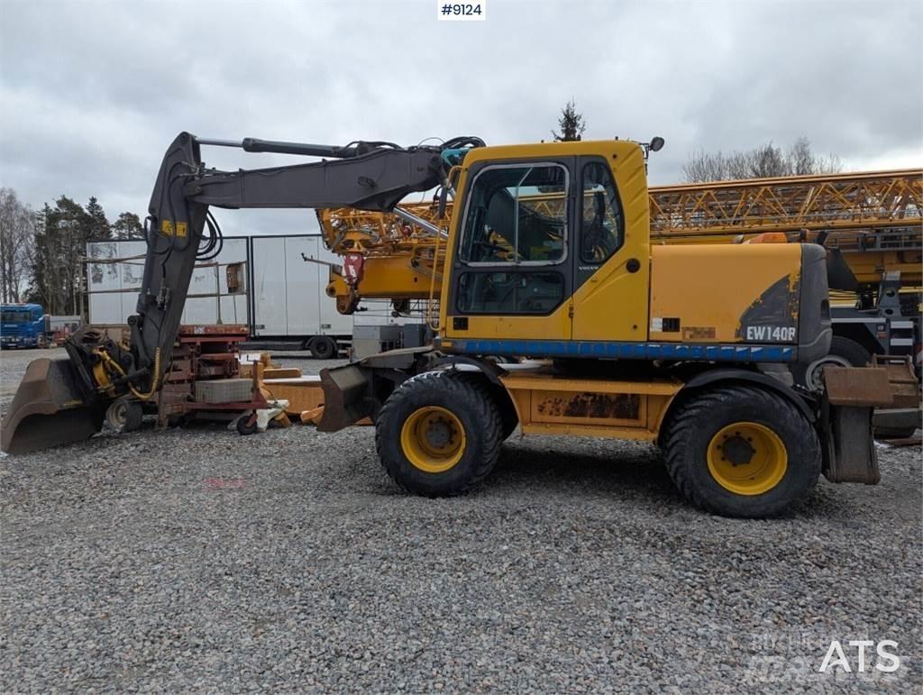 Volvo EW140B Колёсные экскаваторы