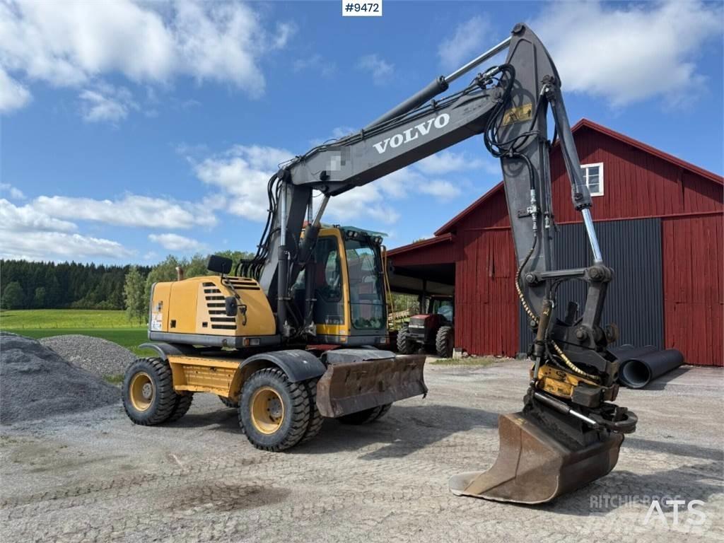 Volvo EW160B Колёсные экскаваторы