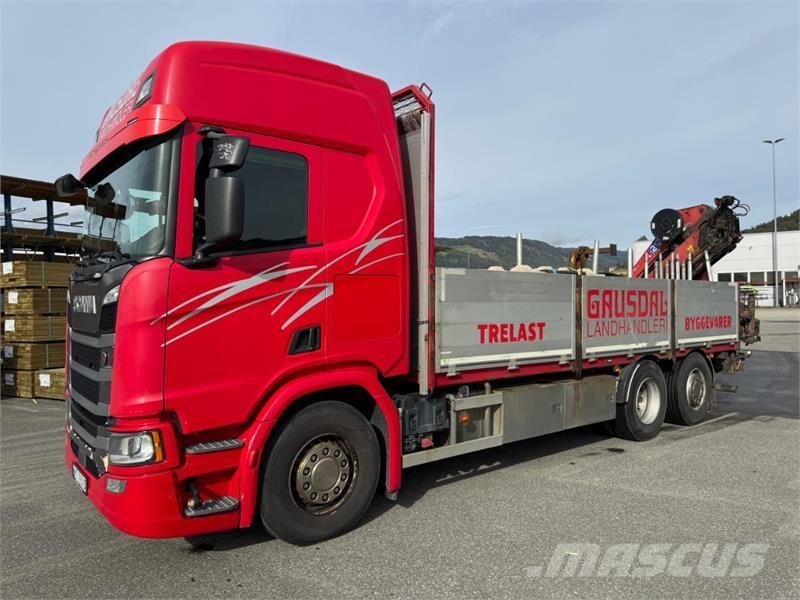 Scania R500 Автомобильные краны