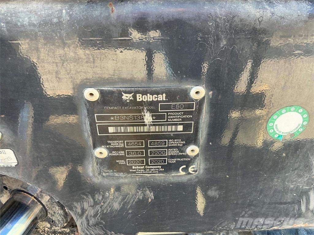 Bobcat E50 Гусеничные экскаваторы
