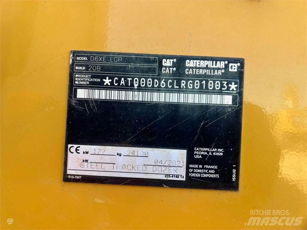 CAT D6XE Гусеничные бульдозеры