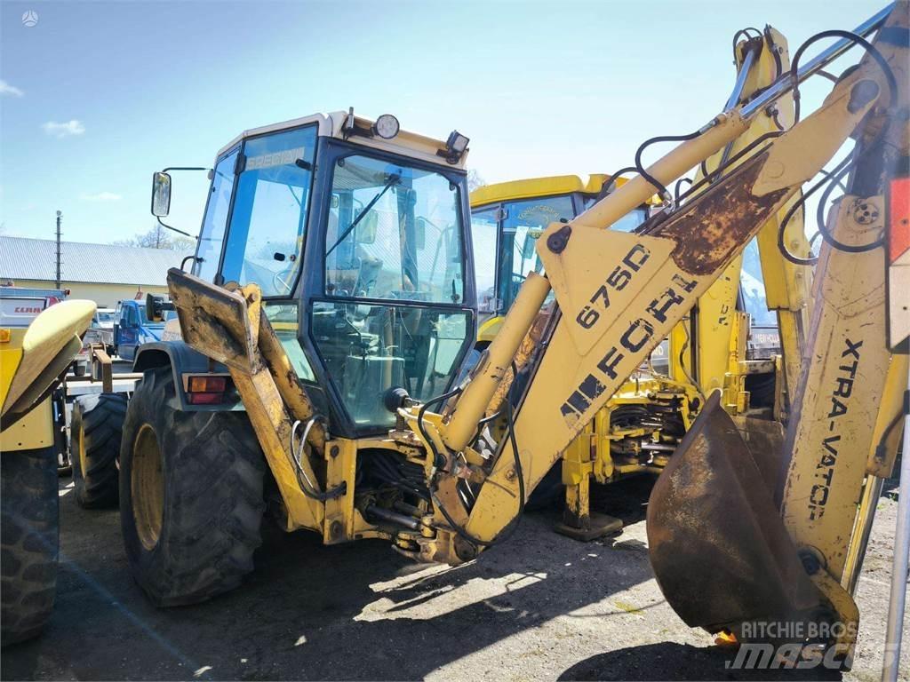 Ford 675d Трактора с фронтальным погрузчиком