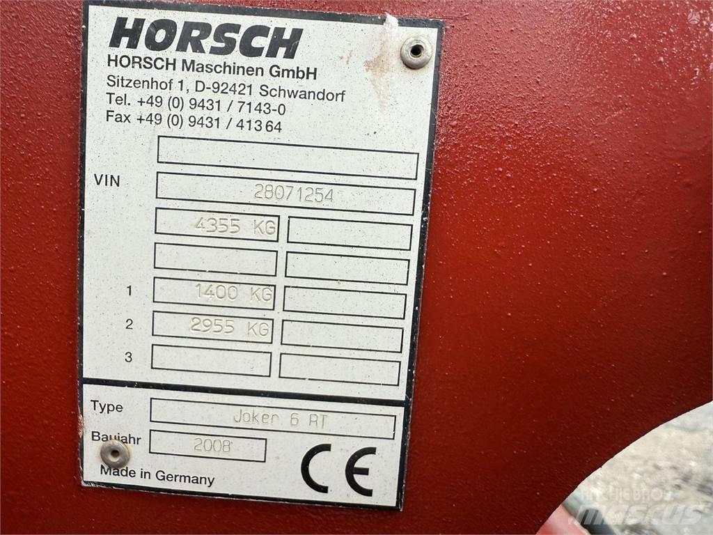 Horsch Joker 6RT Зубовые бороны