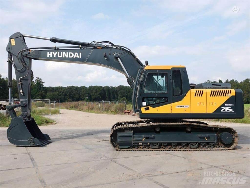 Hyundai R215 Гусеничные экскаваторы