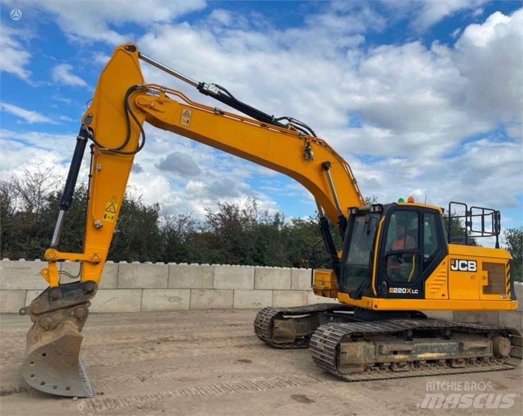 JCB 220X Гусеничные экскаваторы