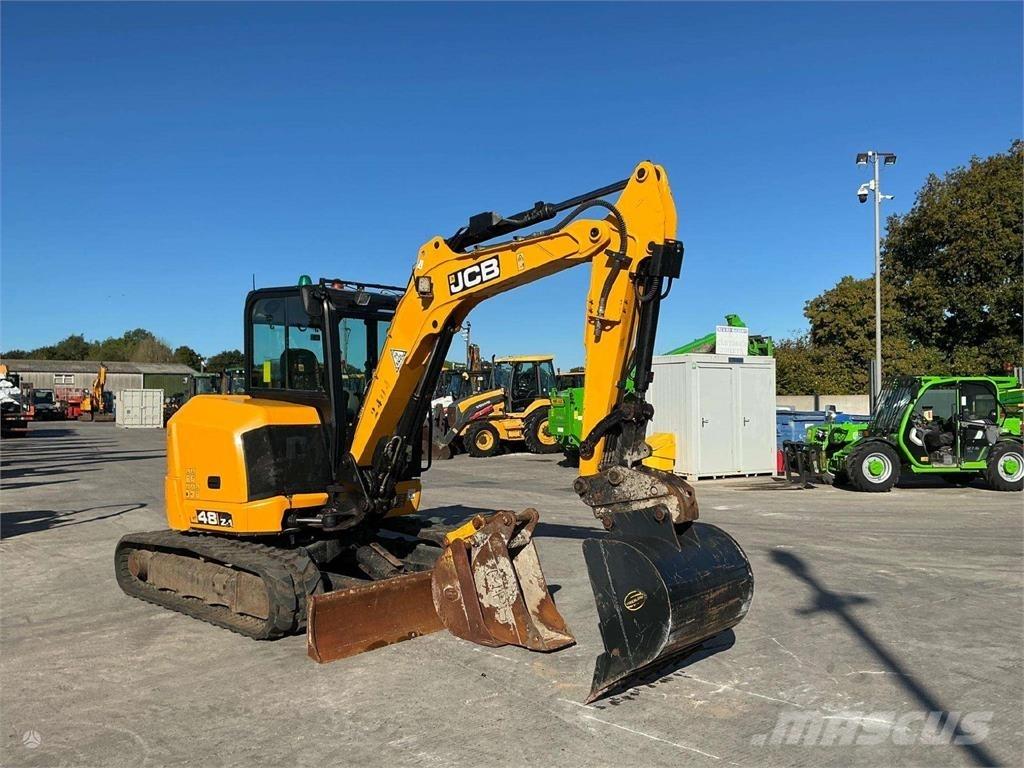 JCB 48Z-1 Гусеничные экскаваторы