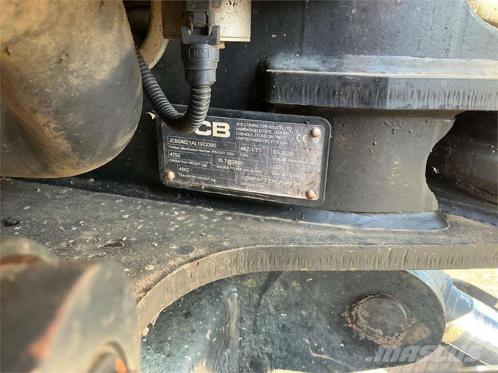 JCB 48Z-1 Гусеничные экскаваторы
