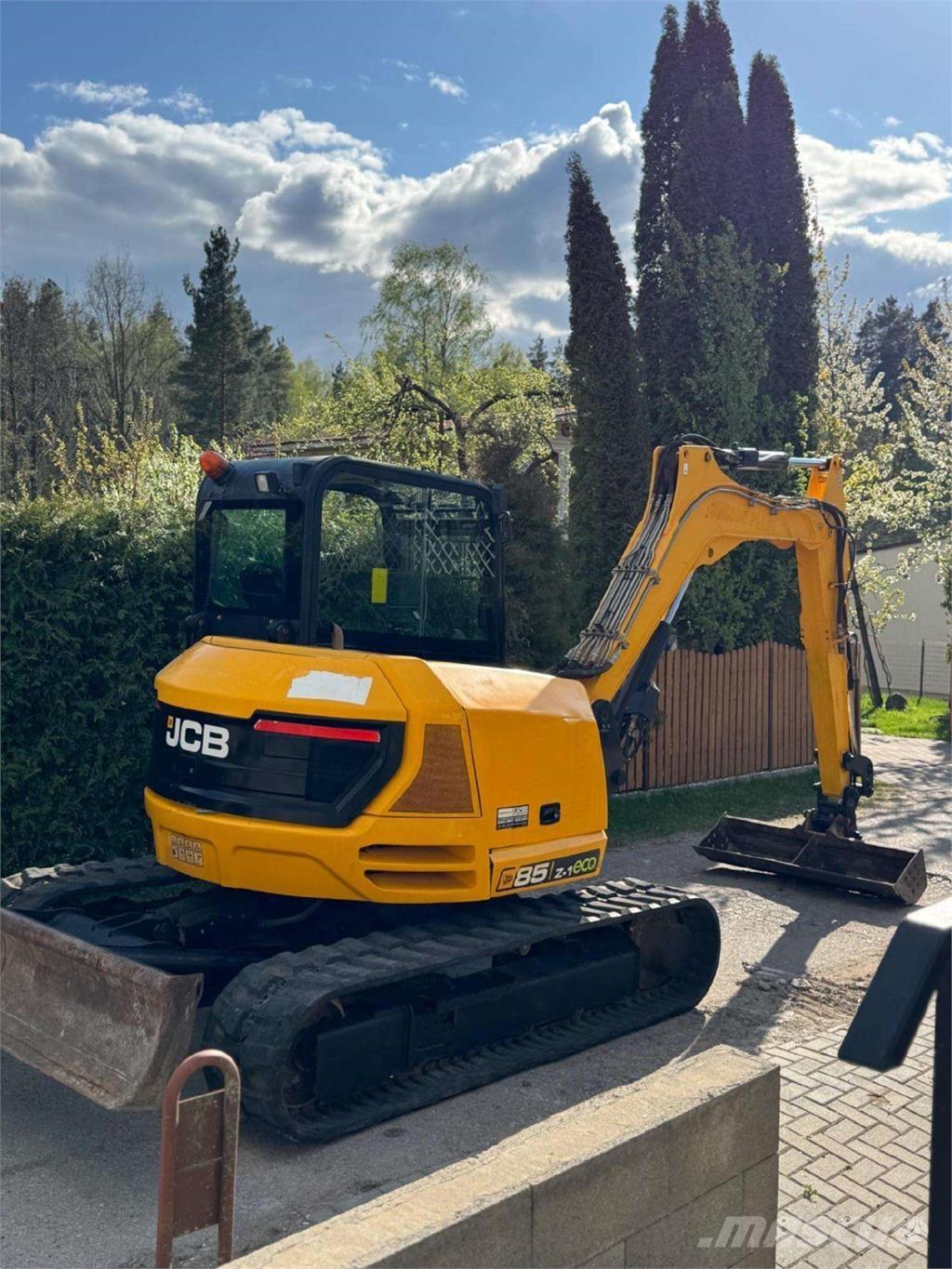 JCB 85Z-1 Гусеничные экскаваторы