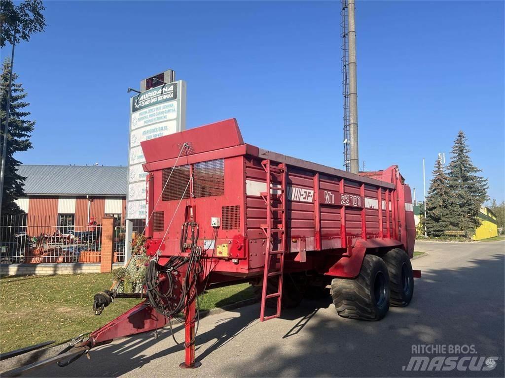 JF MT 22000 Измельчители тюков