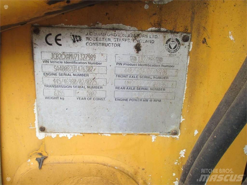  JSB 2CX Фронтальные погрузчики