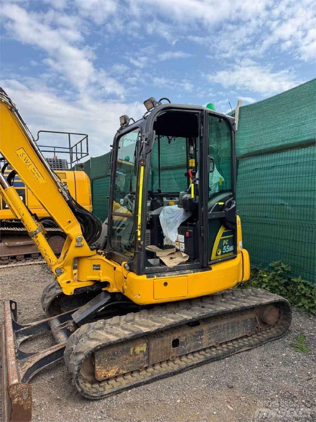 Komatsu PC55MR-5 Гусеничные экскаваторы