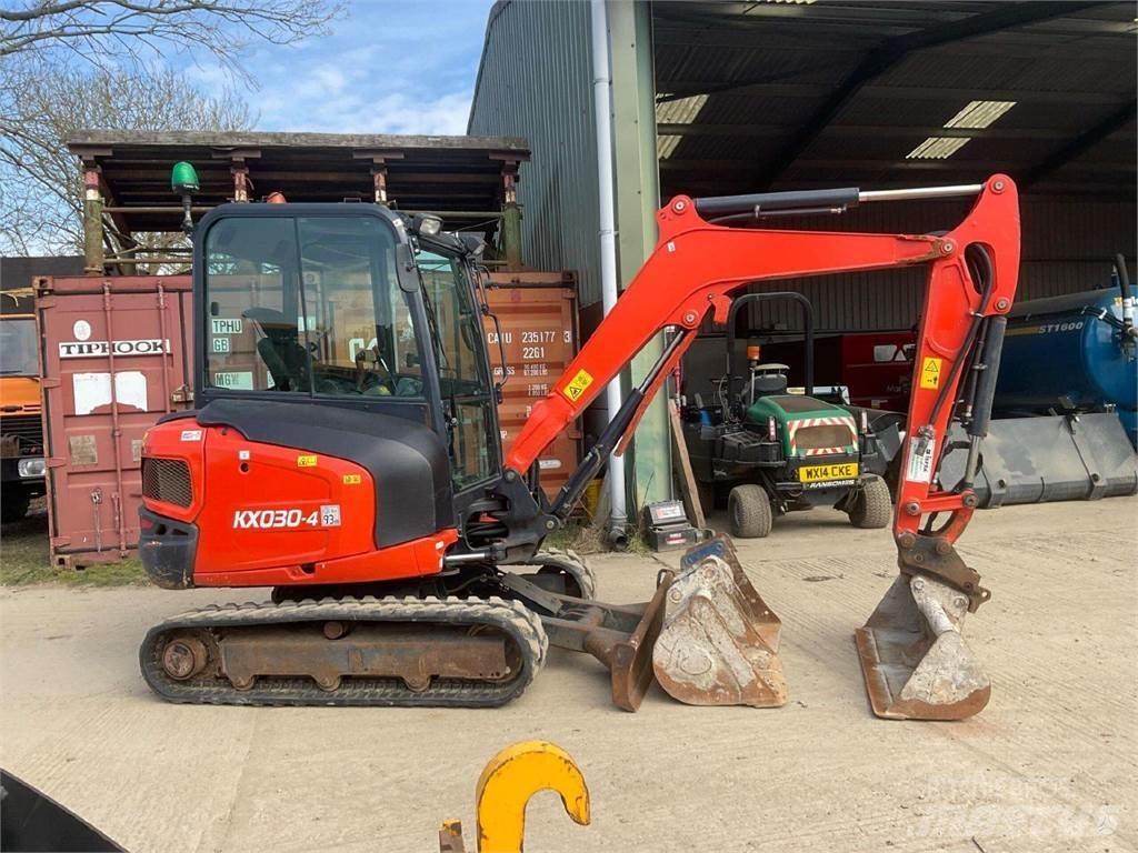 Kubota KX030-4 Мини-экскаваторы