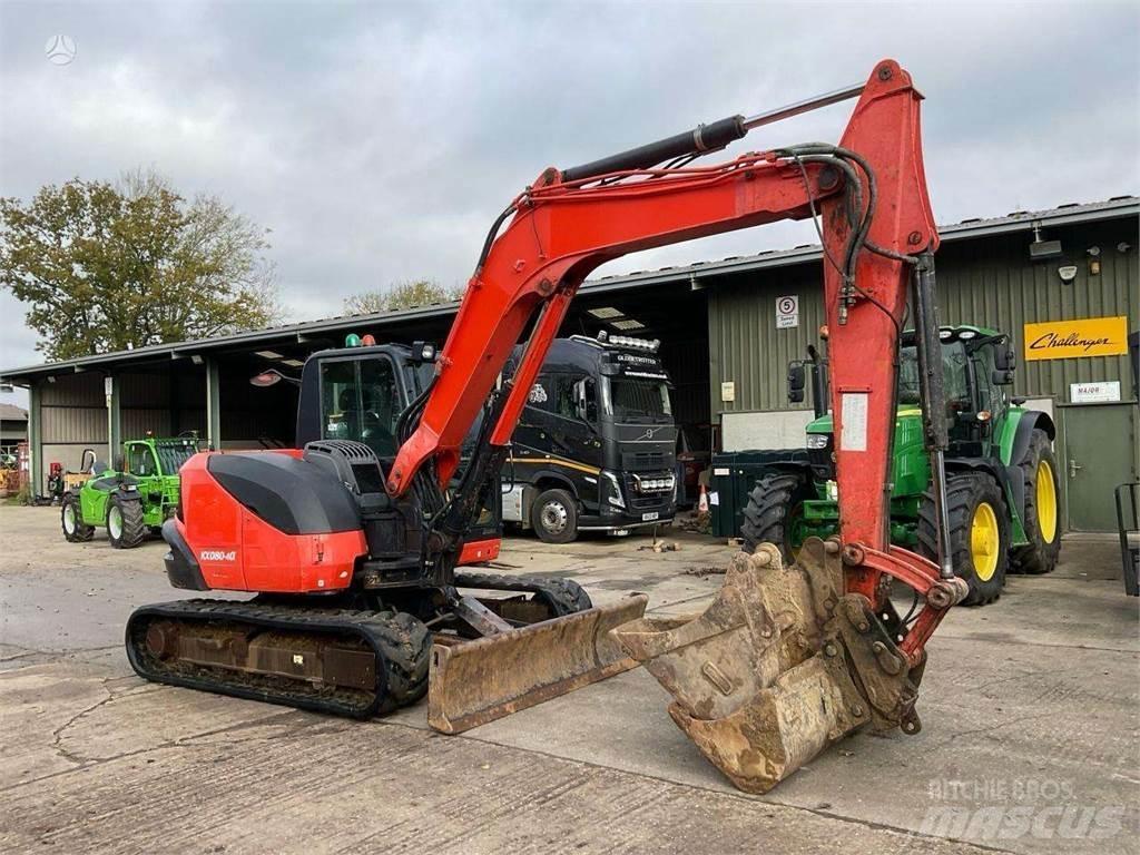 Kubota KX080-4 Гусеничные экскаваторы