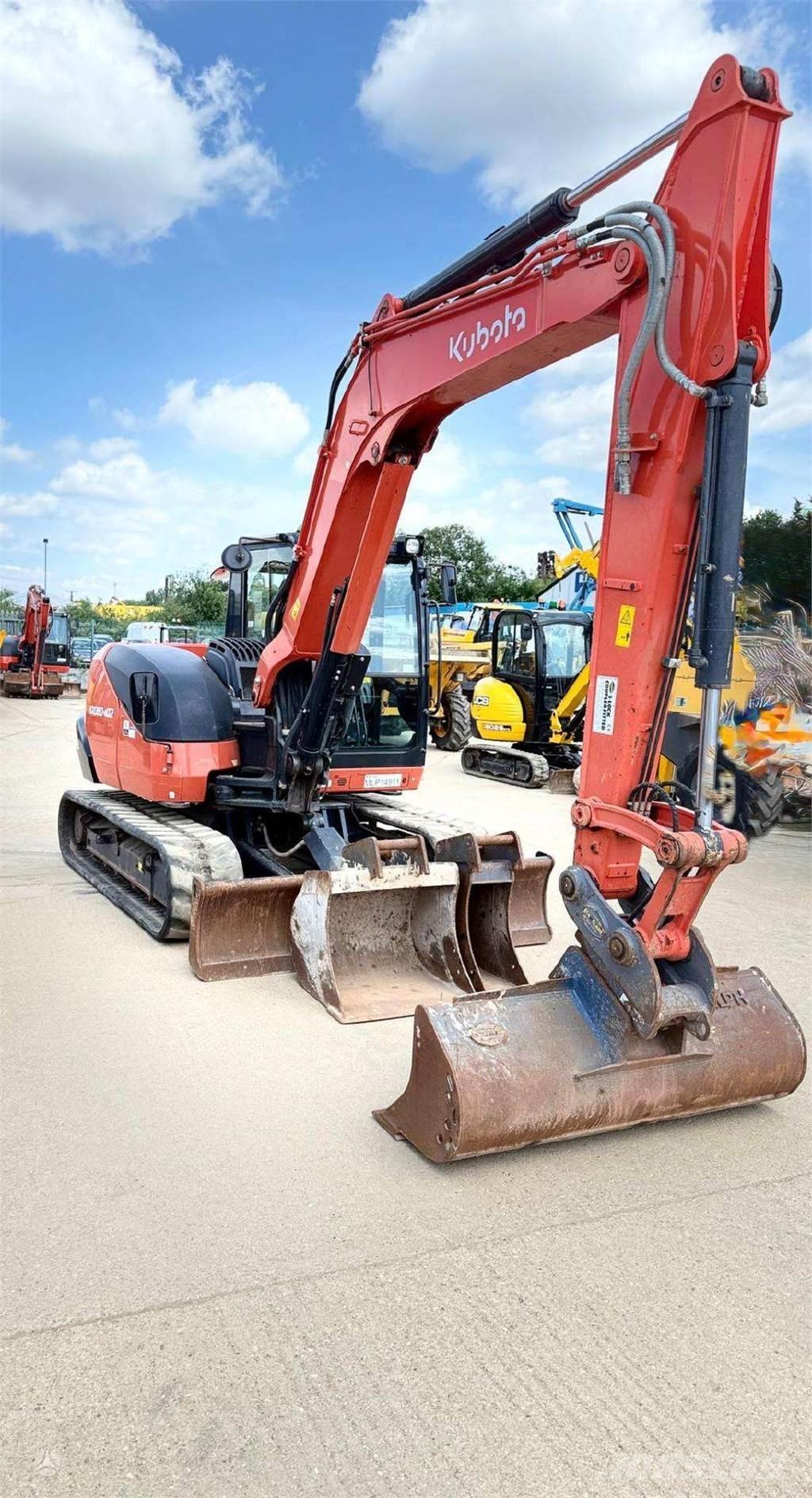 Kubota KX080-4 Гусеничные экскаваторы