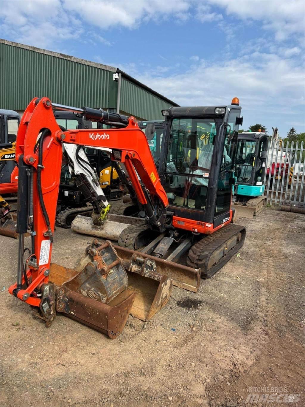 Kubota U27-4 Мини-экскаваторы