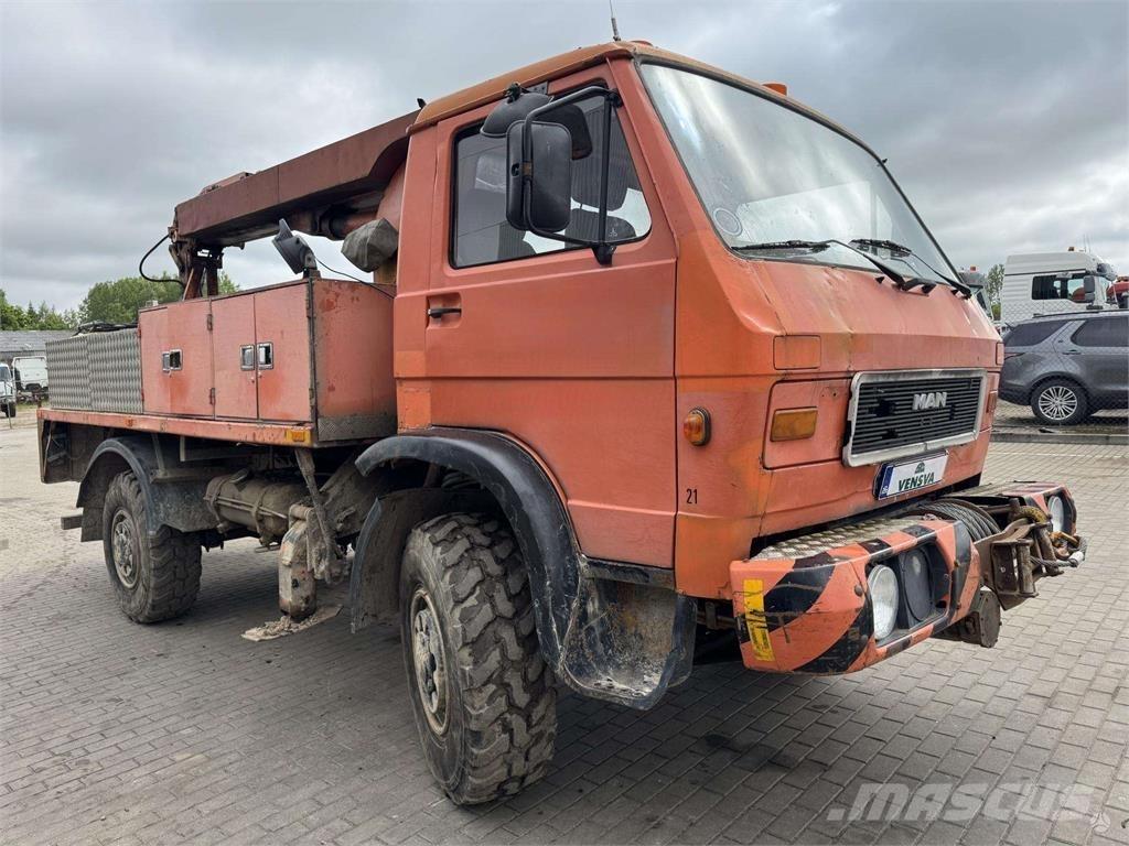 MAN 9.150 4x4 14m. Автовышки