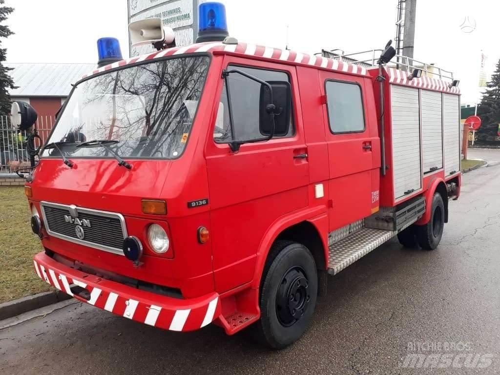 MAN VW 9136 Пожарные машины