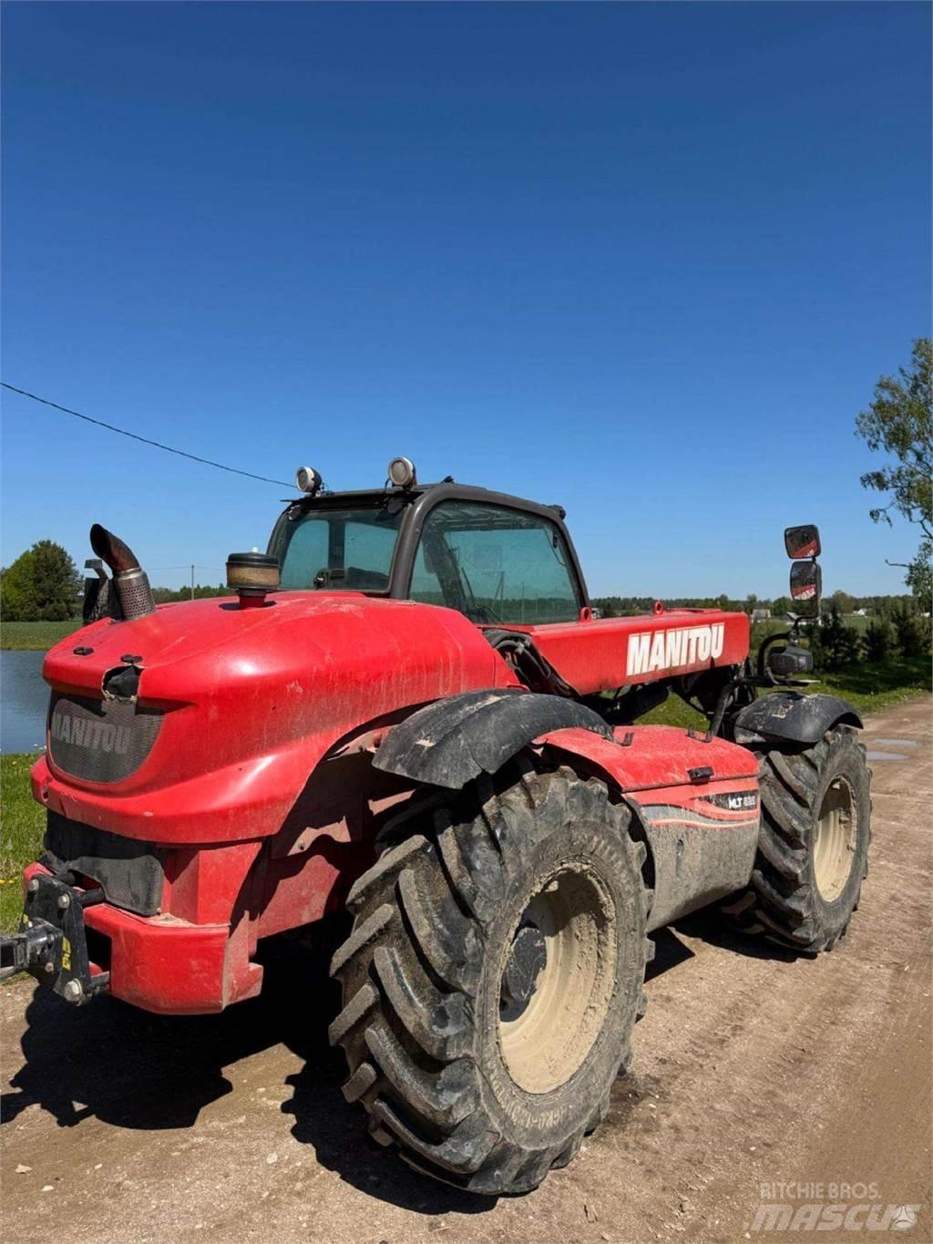 Manitou MLT629 Трактора с фронтальным погрузчиком