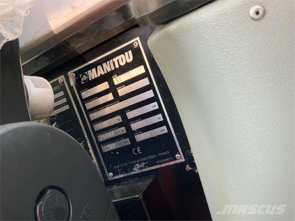 Manitou MLT741 Трактора с фронтальным погрузчиком