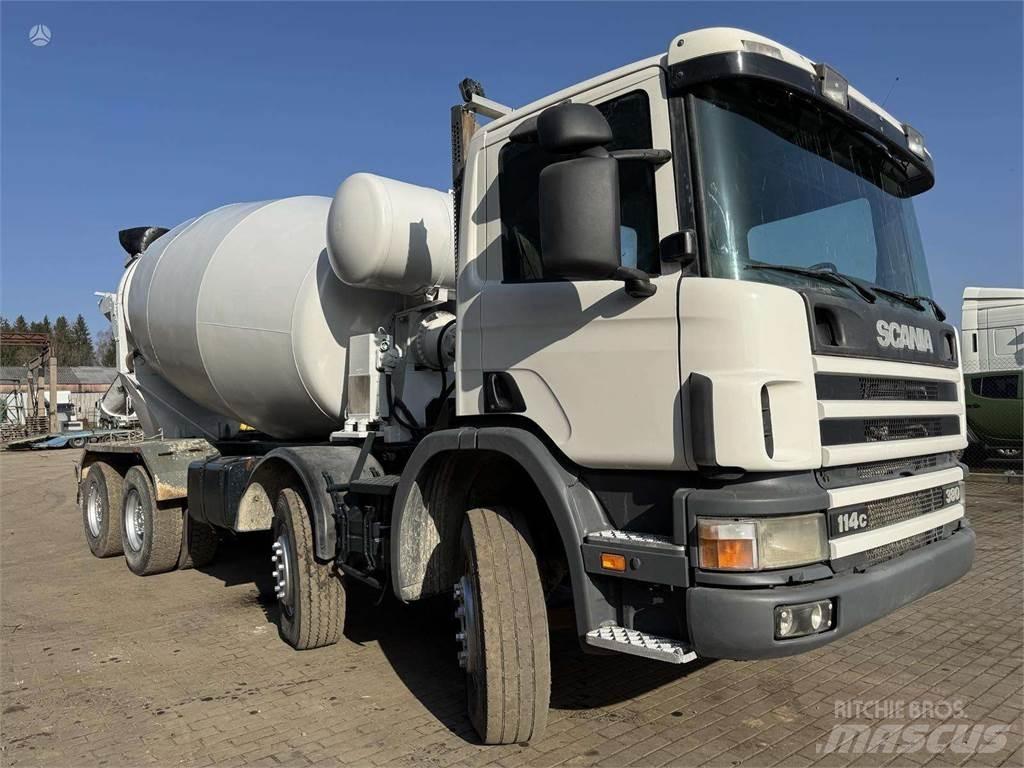 Scania P124 8x4 Автобетоносмесители