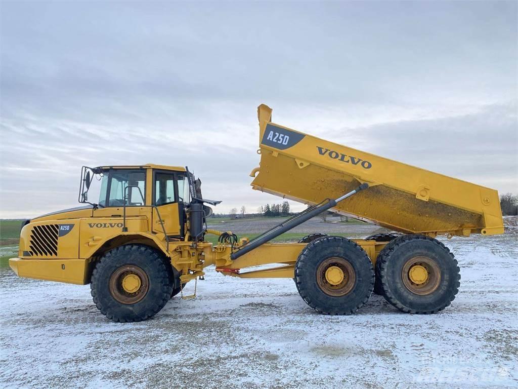 Volvo A25D Шарнирно-сочленённые самосвалы
