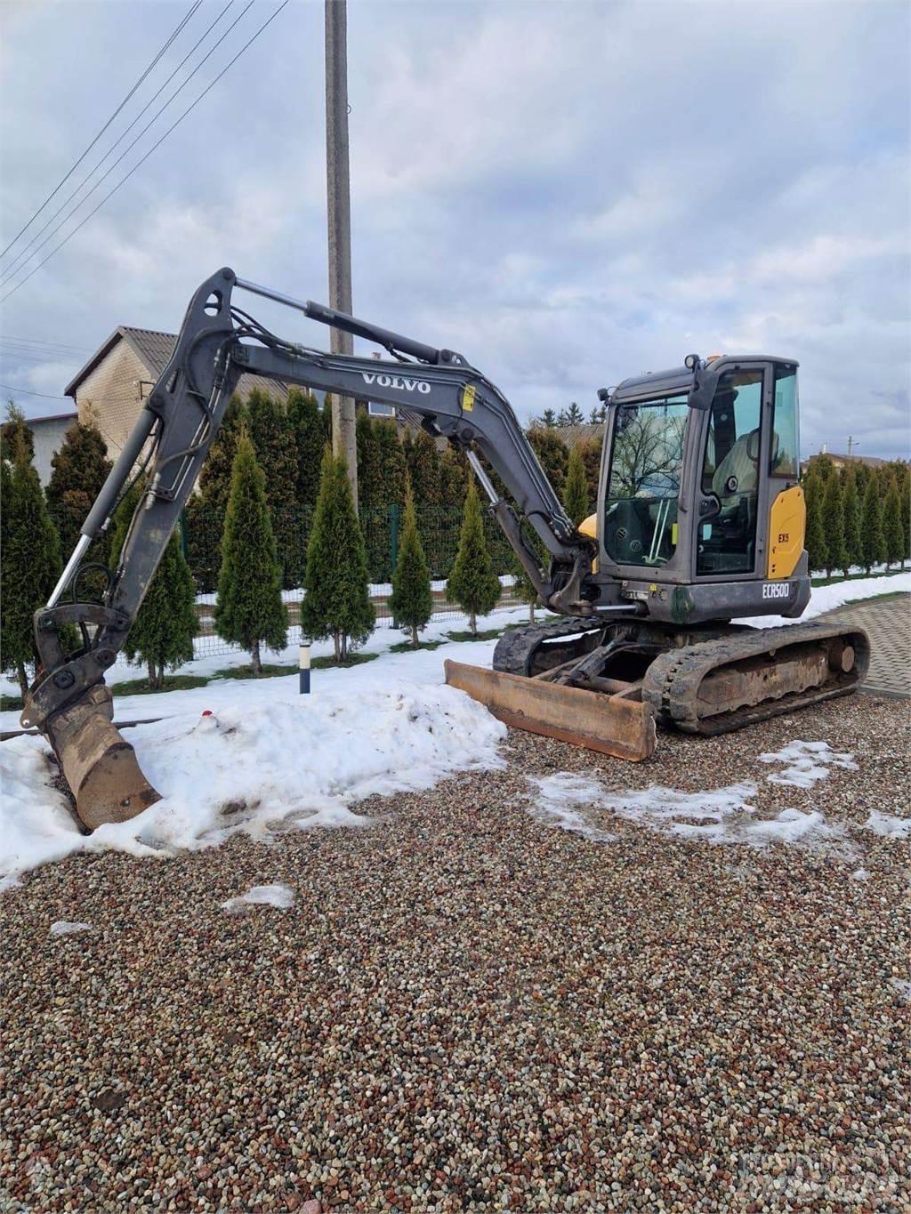 Volvo ECR50 Гусеничные экскаваторы