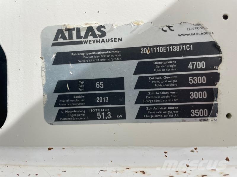 Atlas 65 Малые погрузчики