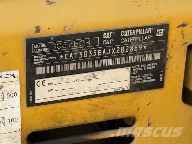 CAT 303.5ECR Мини-экскаваторы