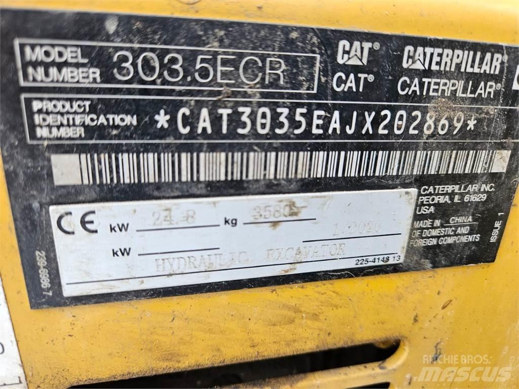 CAT 303.5ECR Мини-экскаваторы