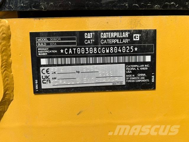 CAT 308-07 Мини-экскаваторы