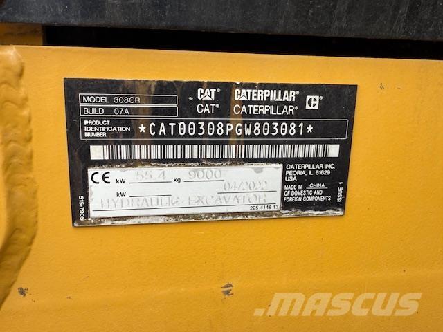 CAT 308-07 Мини-экскаваторы