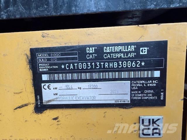 CAT 313-07 GC Гусеничные экскаваторы