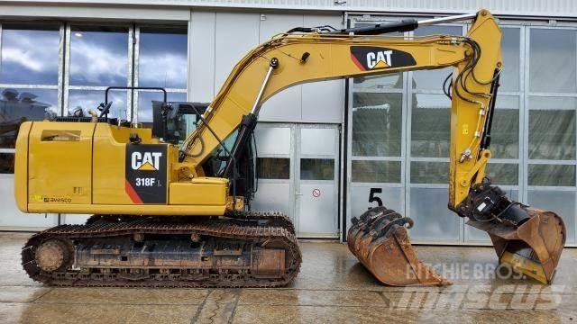 CAT 318F CW30s Гусеничные экскаваторы