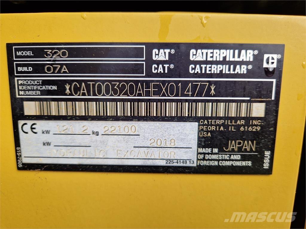 CAT 320 Гусеничные экскаваторы