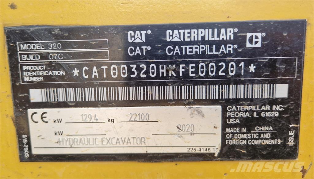 CAT 320 Гусеничные экскаваторы
