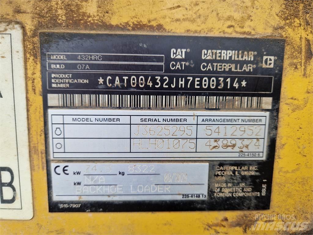 CAT 432-07 Экскаваторы-погрузчики