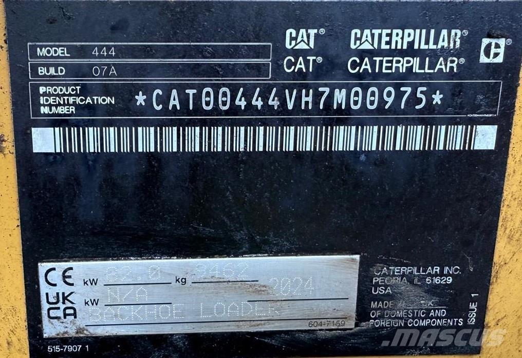 CAT 444 Экскаваторы-погрузчики