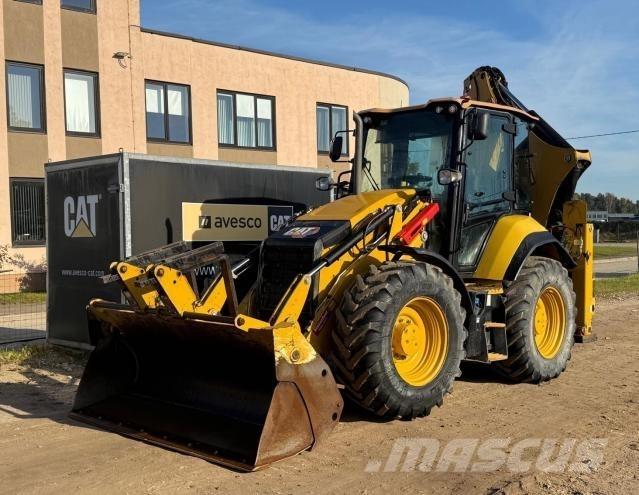 CAT 444 Экскаваторы-погрузчики