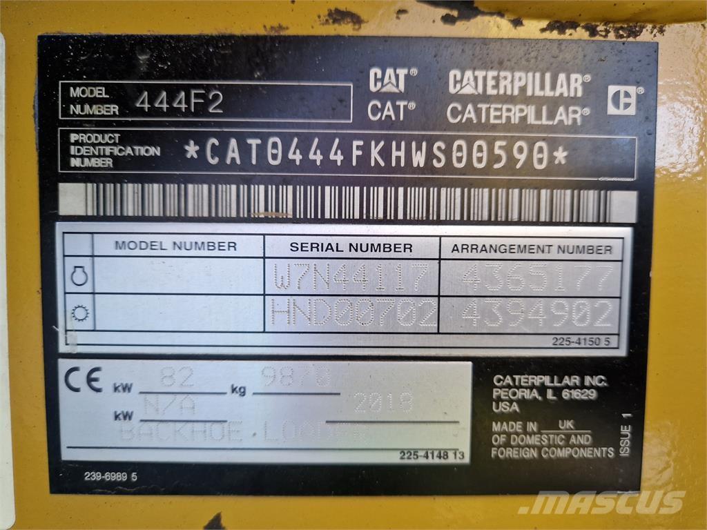 CAT 444F2 Экскаваторы-погрузчики