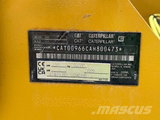 CAT 966 Фронтальные погрузчики