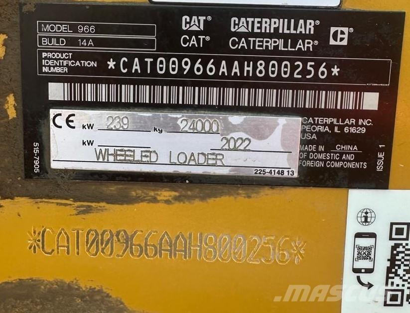 CAT 966 Фронтальные погрузчики