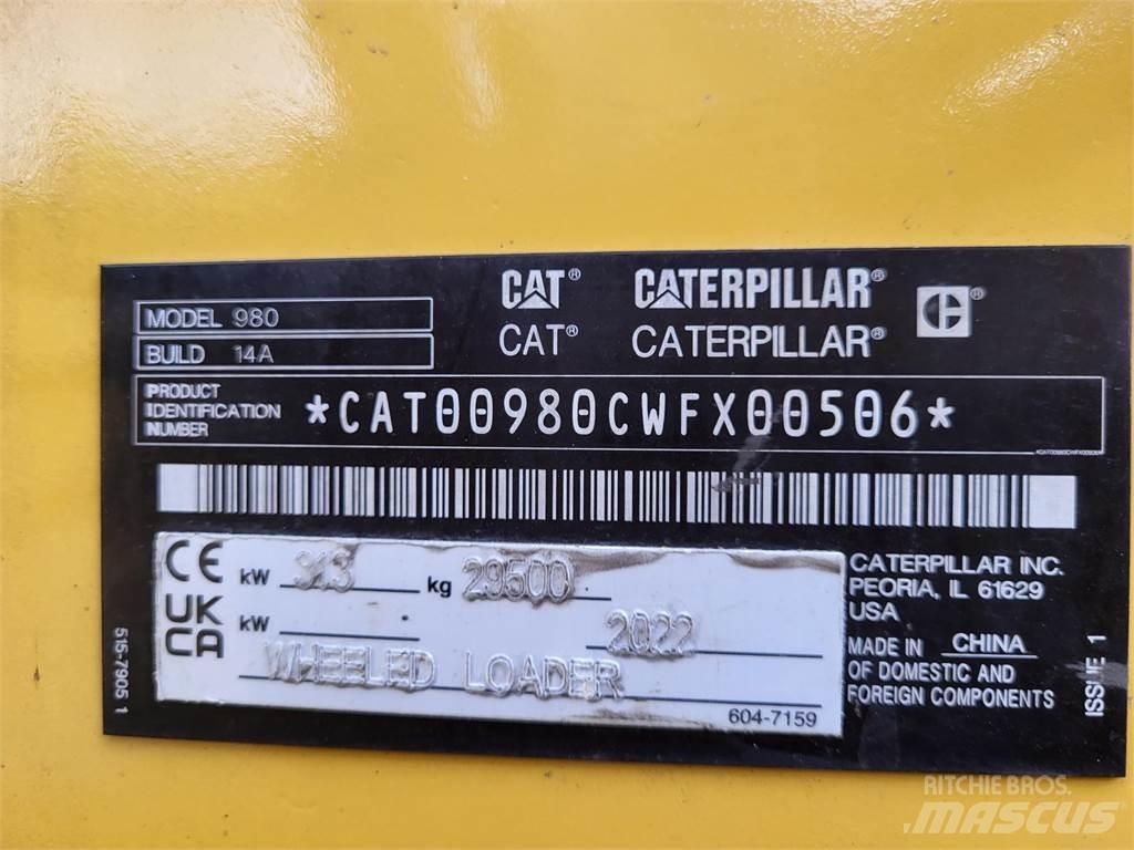 CAT 980 NG Фронтальные погрузчики