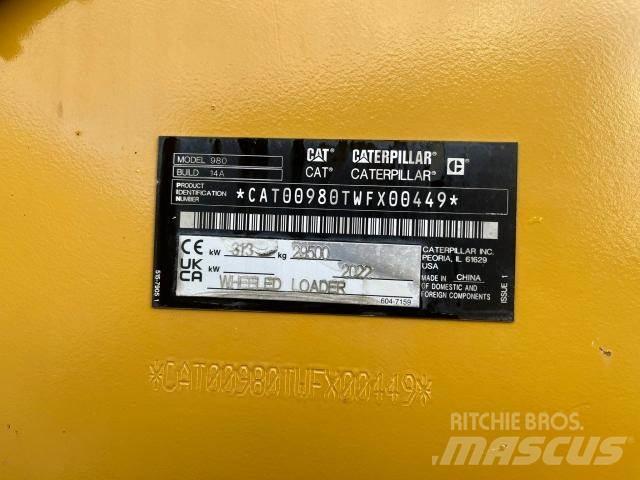 CAT 980 NG Фронтальные погрузчики