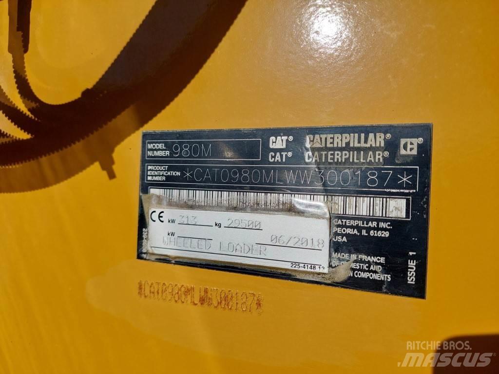 CAT 980M Фронтальные погрузчики