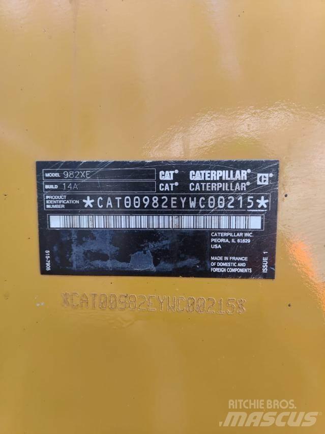 CAT 982XE Фронтальные погрузчики