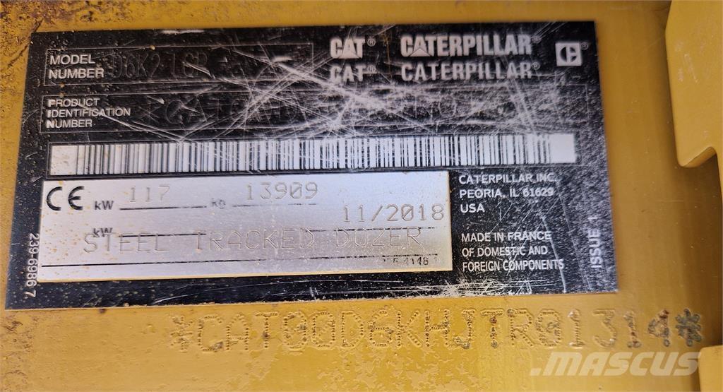 CAT D6K2 Гусеничные бульдозеры