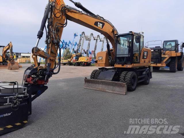 CAT M314F Колёсные экскаваторы
