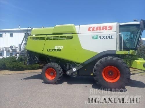 CLAAS Lexion 670 Зерноуборочные комбайны