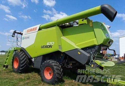 CLAAS Lexion 670 Зерноуборочные комбайны