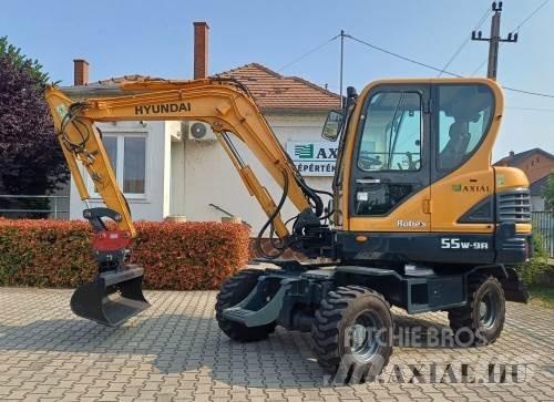Hyundai R55W-9A Колёсные экскаваторы
